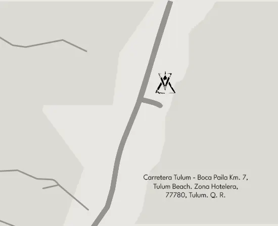 Ubicación Tantra Tulum