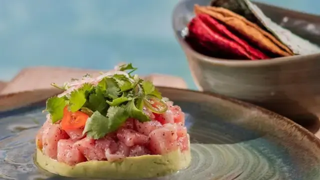 tuna tartare at Tantra