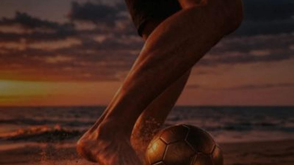 International soccer screening at Tantra Beach Club Tulum
